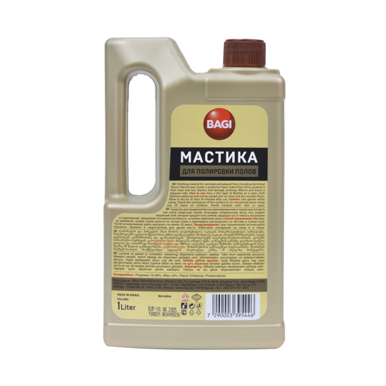 BAGI-ბაგი მასტიკა პარკეტის მოსაპრიალებელი 1000მლ