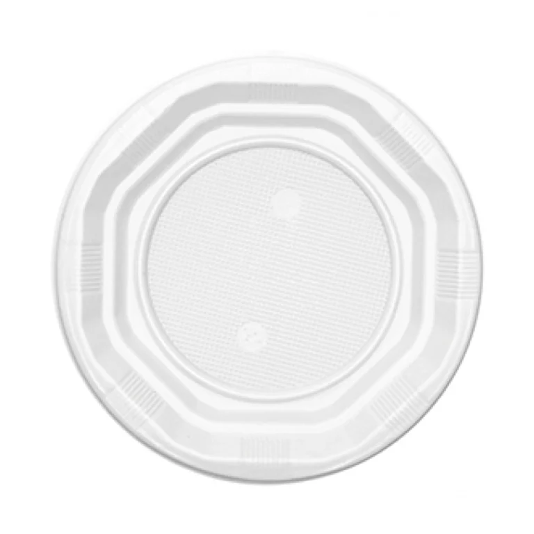 პლასტმასის ერთჯერადი თეფში 170მმ