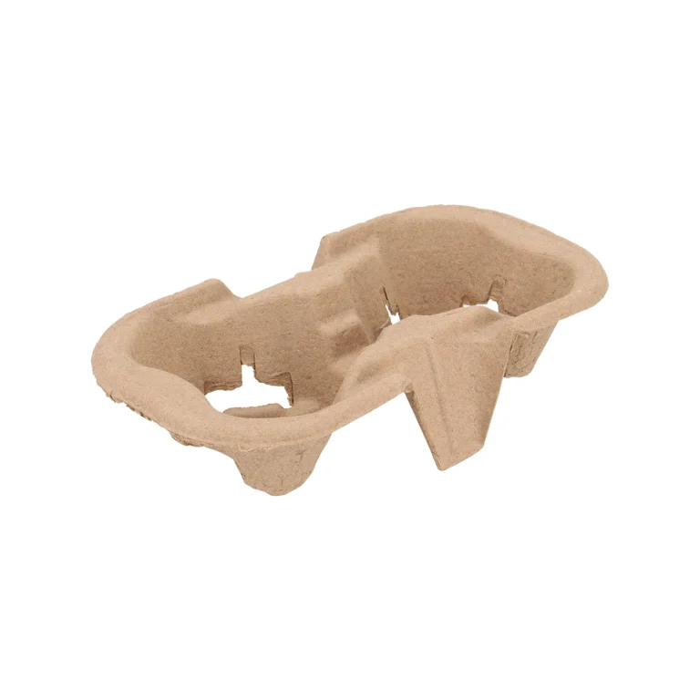 ქაღალდის ჭიქის დამჭერი ორ განყოფილებიანი