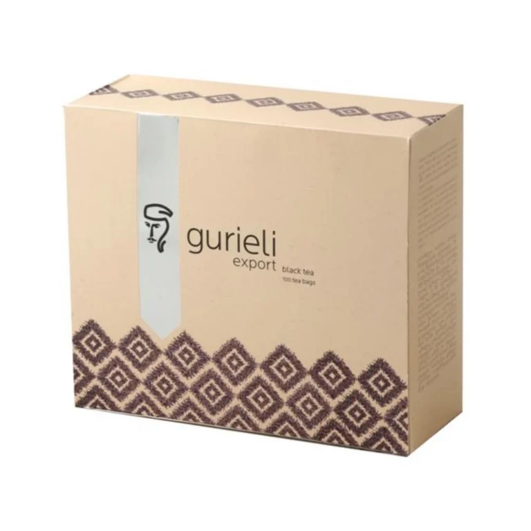 შავი ჩაი “გურიელი კლასიკური” ერთჯერადი უკონვერტო 100 ც, 200 გრ