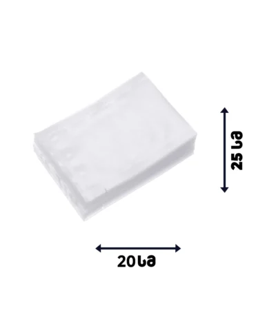 ვაკუუმის პარკები 20×25 სმ