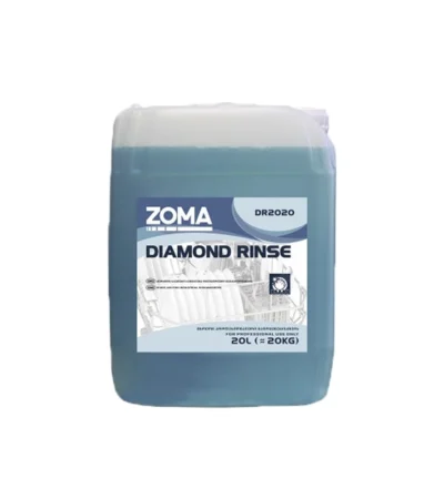 Zoma DIAMOND RINSE ჭურჭლის სავლები საშუალება ინდუსტრიული მანქანებისთვის