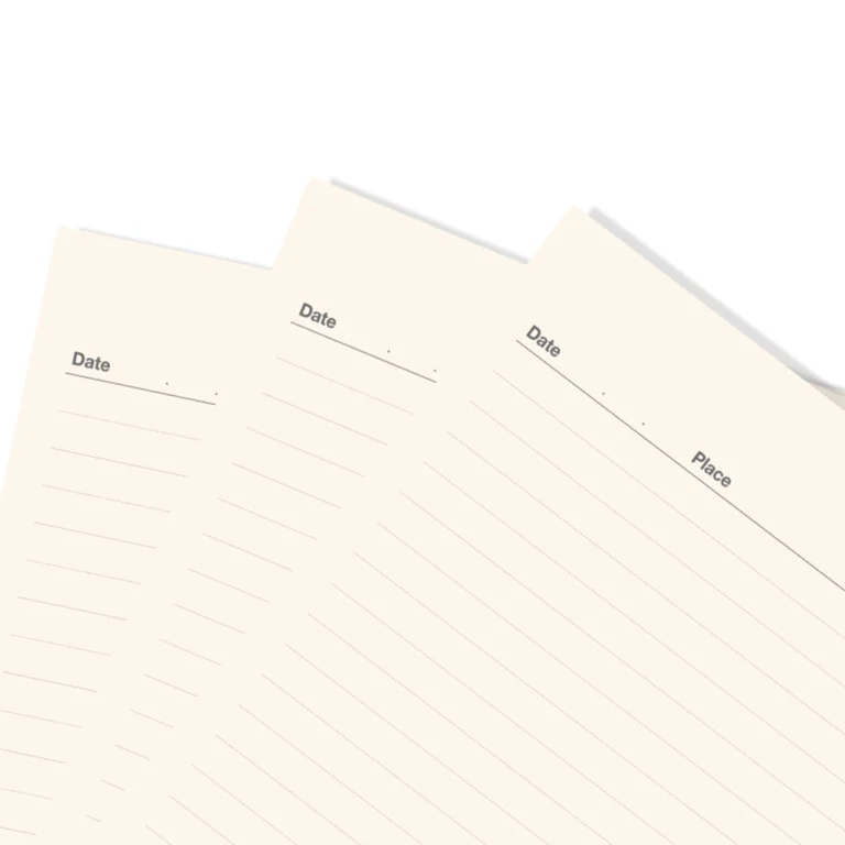 ბლოკნოტი ტყავის ყდით, 250X175, DELI 3317