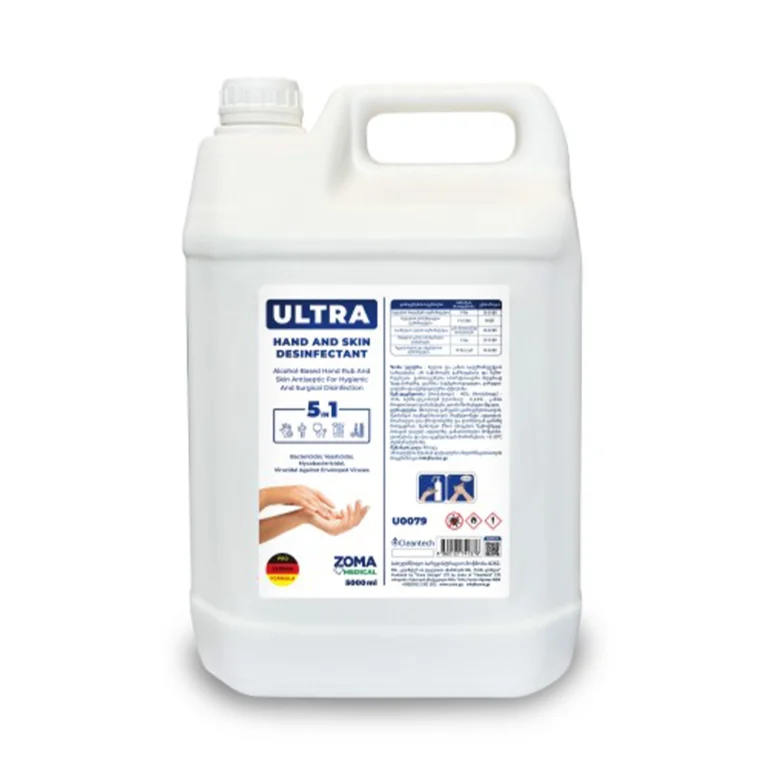 Zoma Ultra (PET) სწრაფი უნივერსალური სადეზინფექციო საშუალება