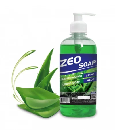 ZEO SOAP თხევადი საპონი ალოე