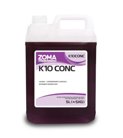 Zoma K10 CONC სარეცხი სადეზინფექციო საშუალება