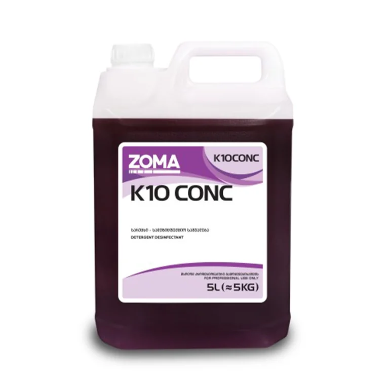 Zoma K10 CONC სარეცხი სადეზინფექციო საშუალება