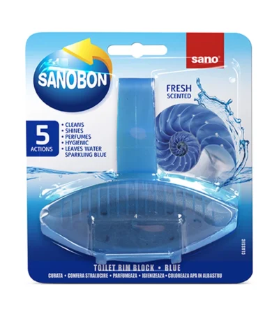 SANO BON უნიტაზის საწმენდი არომატიზატორი “სუფთა სურნელი” 55 გრ (სანო)