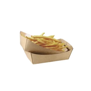 კრაფტის თეფში 13oz-350გრ 10.5*7*4.2სმ