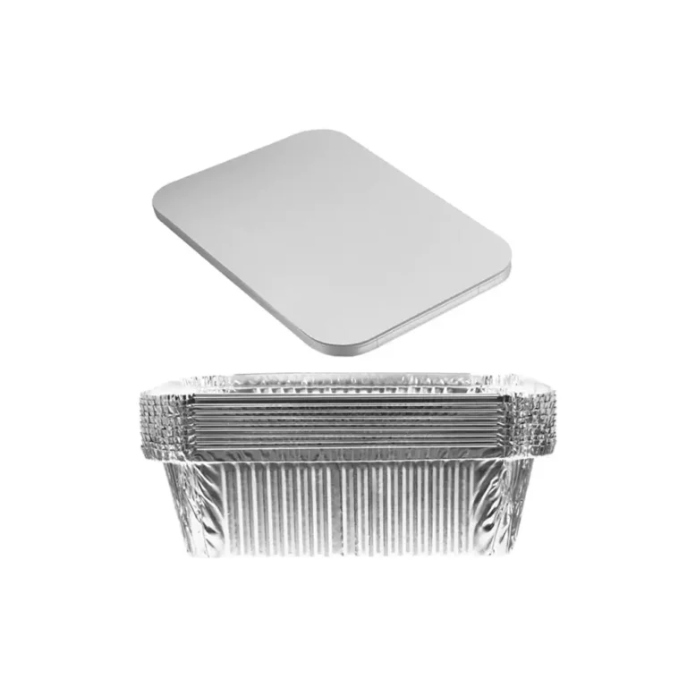 ალუმინის კონტეინერი მეტალიზებული თავსახურით 1000 მლ