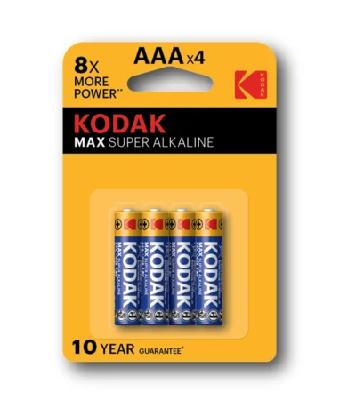 ელემენტი Kodak Max Alkaline AAA