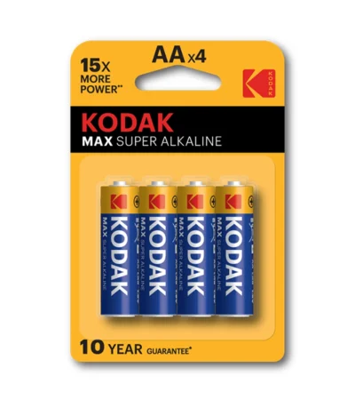 ელემენტი Kodak Max Alkaline AA