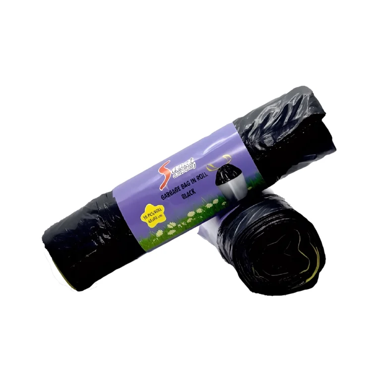 35 ლიტრიანი ნაგვის პარკი 55×60 სმ, შესაკრავით