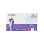 INCCO სამედიცინო ნიტრილის S ზომის ხელთათმანი