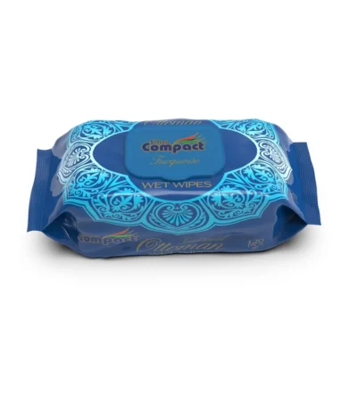 Compact სველი ხელსახოცი 120 ცალი