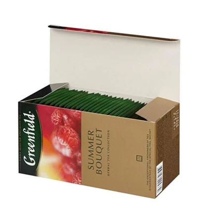 Greenfield Summer Bouquet ხილის ჩაი, 25 ცალი