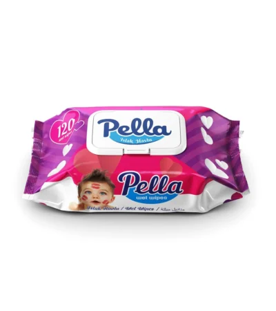 Pella სველი ხელსახოცი 120 ცალი