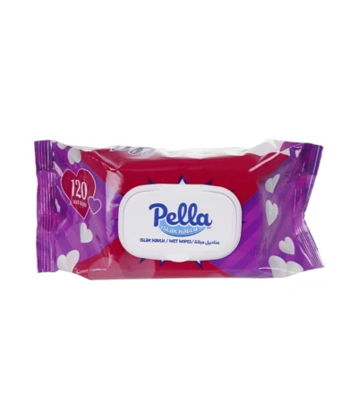 Pella სველი ხელსახოცი 120 ცალი