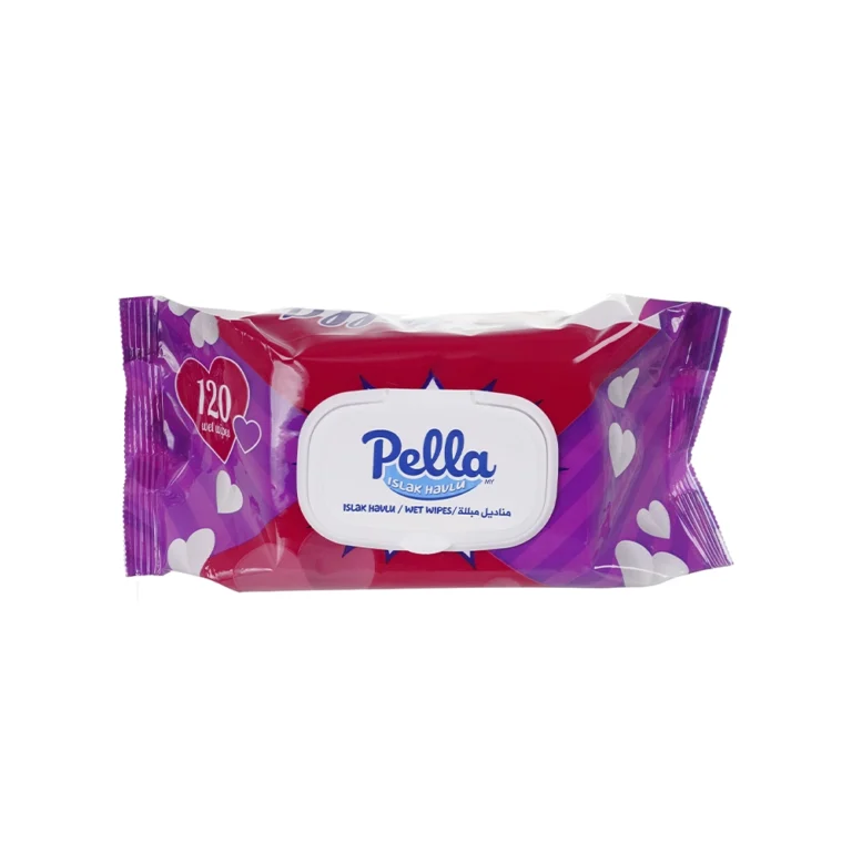 Pella სველი ხელსახოცი 120 ცალი