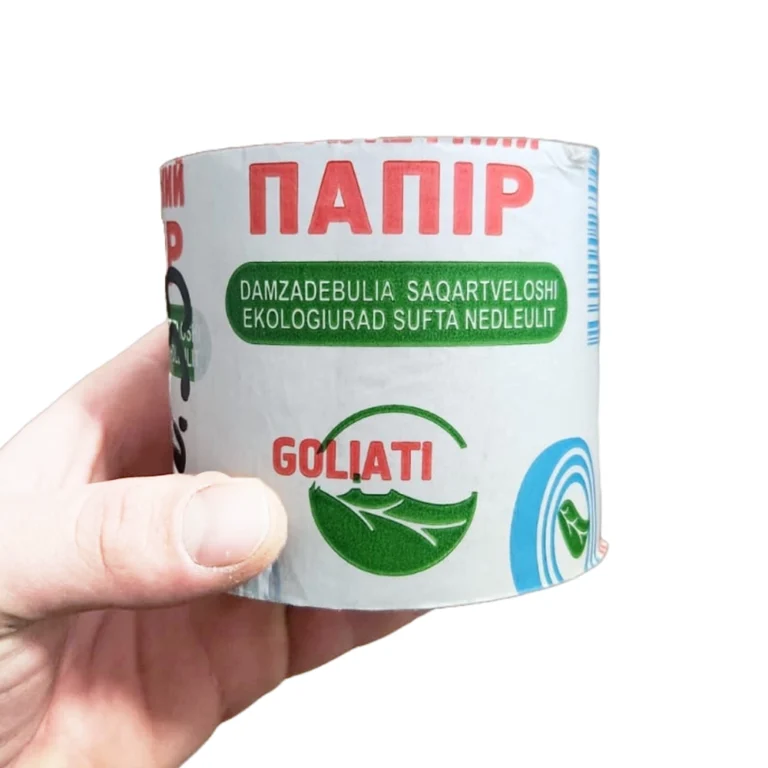 Goliati ერთფენიანი საპირფარეშოს ქაღალდი 65 მ