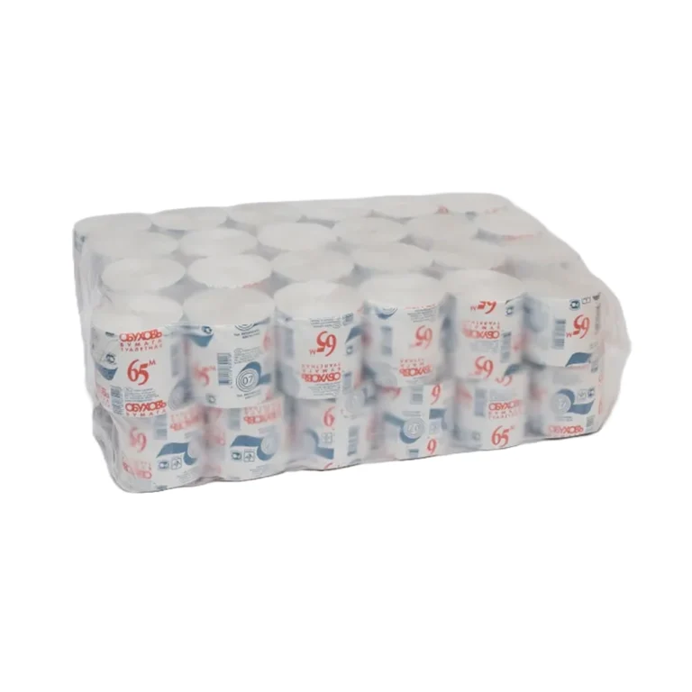 ობუხოვი საპირფარეშოს ქაღალდი ერთფენიანი 48 ცალი