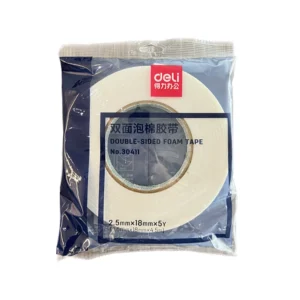 ორმაგი სკოჩი 18მმx4.57მ Deli-30411