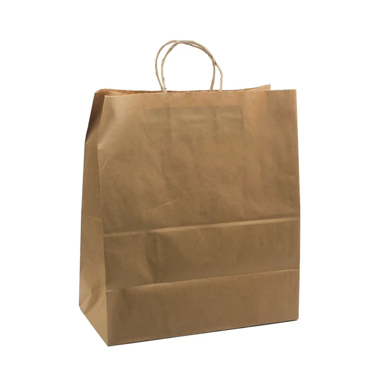 ქაღალდის ჩანთა სახელურით