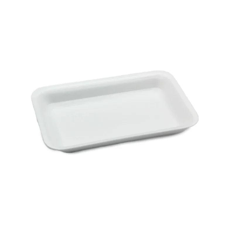 თეთრი ქაფის თეფში