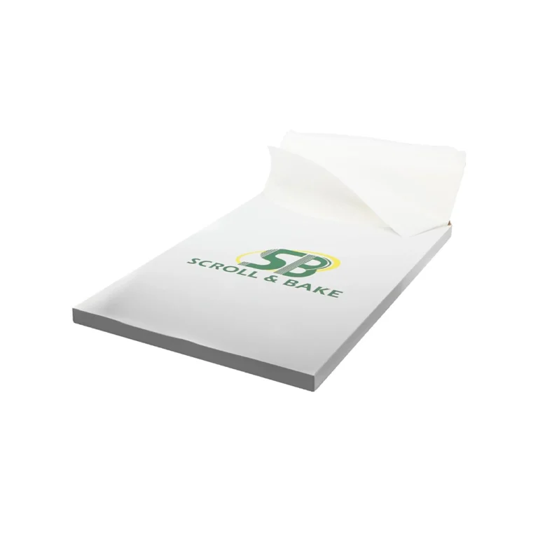 საცხობი ქაღალდი ფურცლებად თეთრი