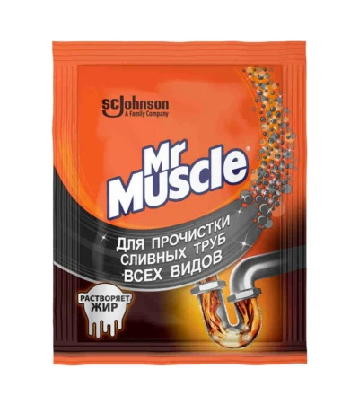 Mr. Muscle მილების საწმენდი ფხვნილი