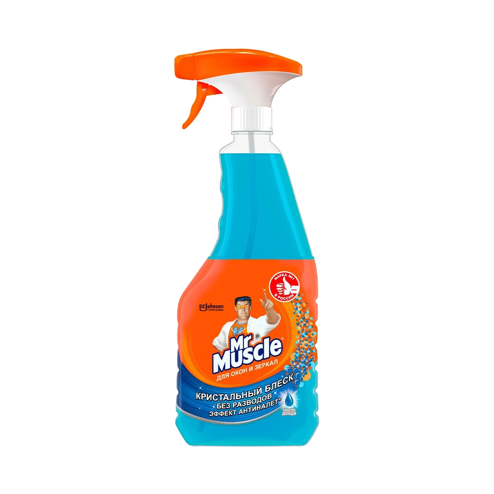 Mr. Muscle შუშის და სარკის საწმენდი სითხე