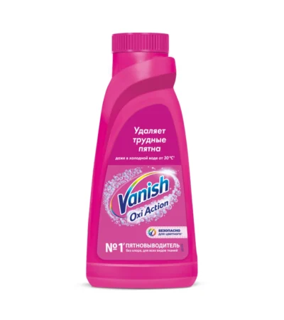 Vanish ლაქების ამომყვანი ფერადი ტანსაცმლისთვის