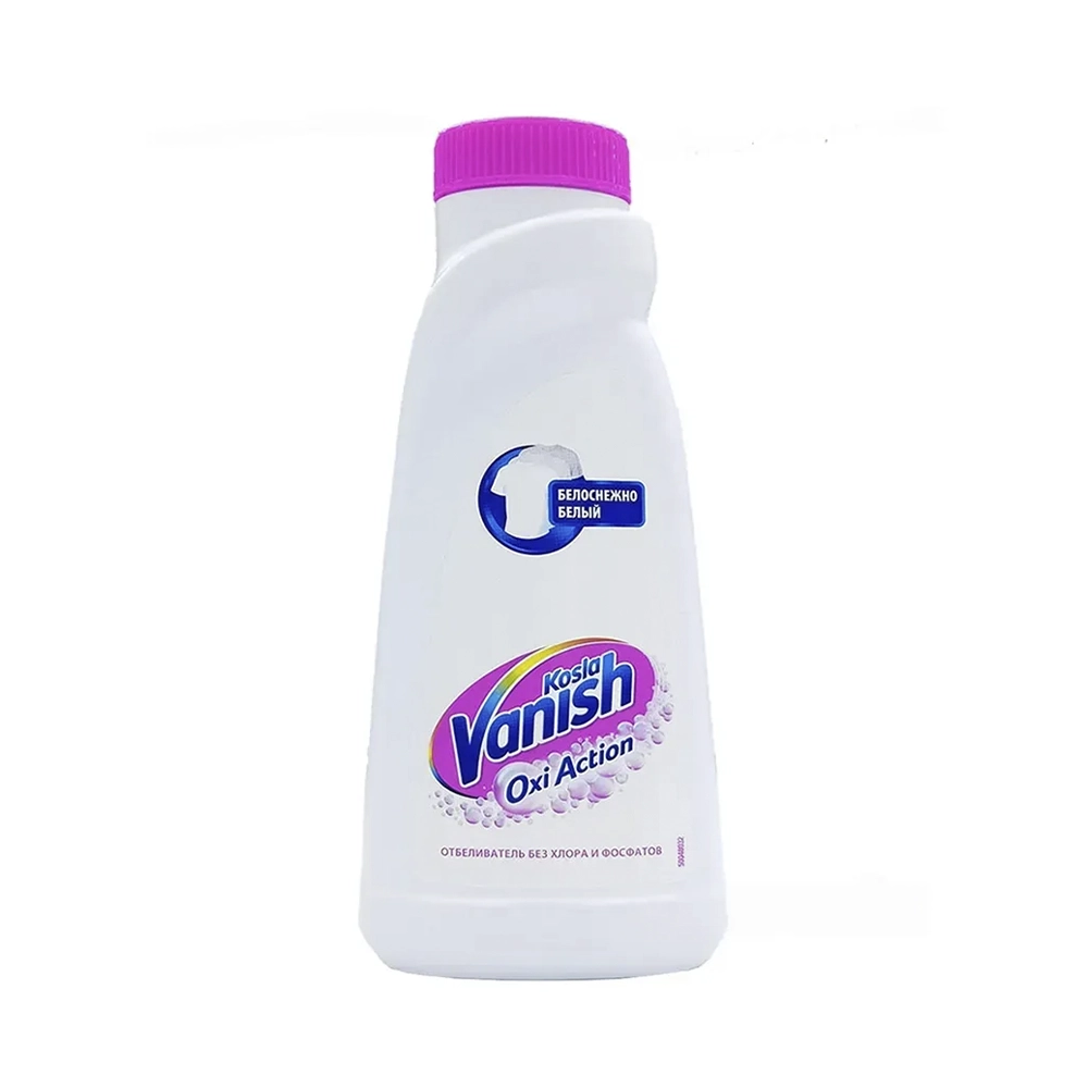 Vanish ლაქების ამომყვანი სითხე თეთრი ტანსაცმლისთვის