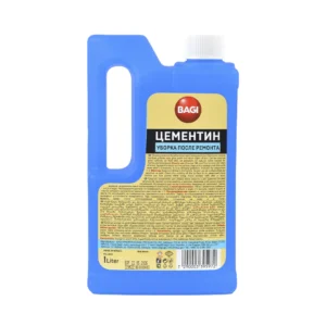 BAGI Cementin ცემენტინი რემონტის შემდეგ ლაქების მოსაშორებელი