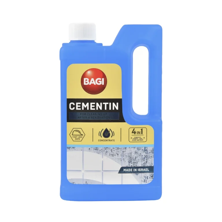 BAGI Cementin ცემენტინი რემონტის შემდეგ ლაქების მოსაშორებელი