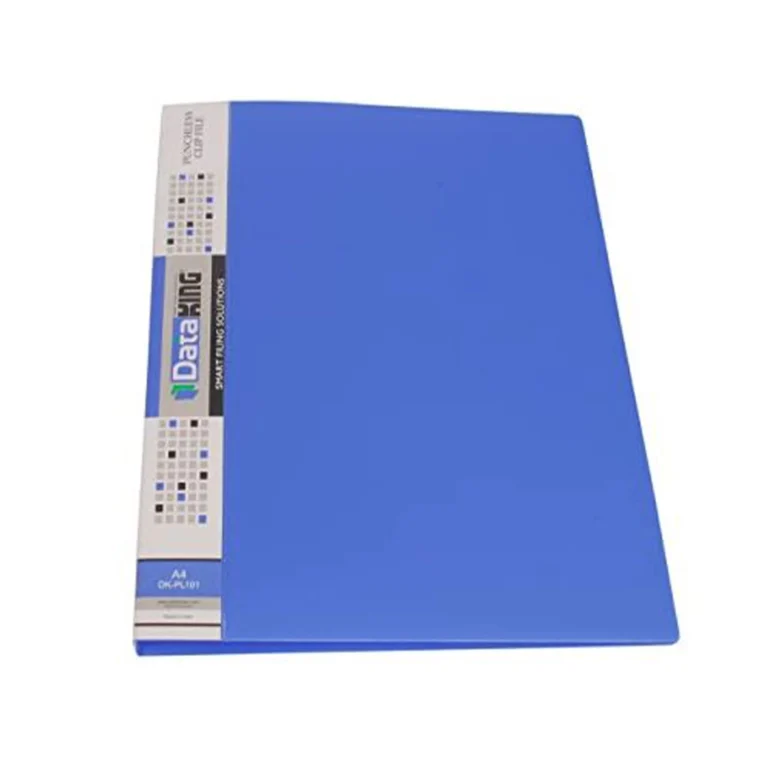 პლასტიკური საქაღალდე კლიპითა და ზამბარით A4 XH302A