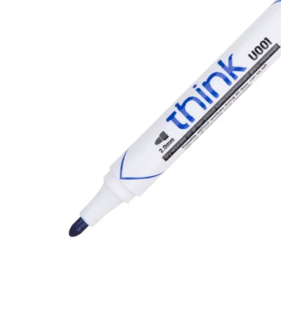 დაფის მარკერი ლურჯი Deli EU00130