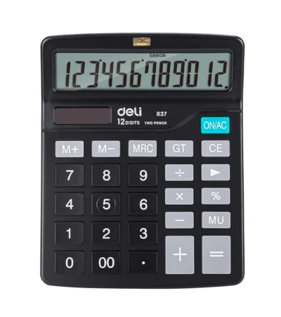 კალკულატორი 12 თანრიგიანი Deli E837
