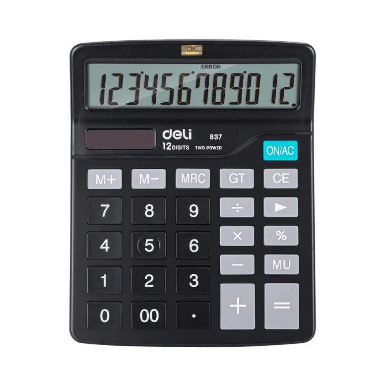 კალკულატორი 12 თანრიგიანი Deli E837