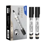 დაფის მარკერი შავი Deli EU052-BK - Image 2