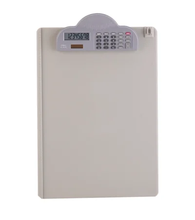 სამდივნო დაფა კალკულატორით Deli 9259