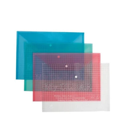 საქაღალდე პლასტიკური ღილაკით A4 XH209A