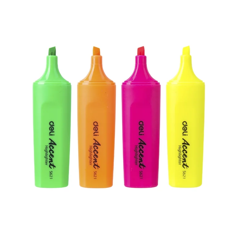 ტექსტ მარკერის ნაკრები 4 ცალი Deli ES622