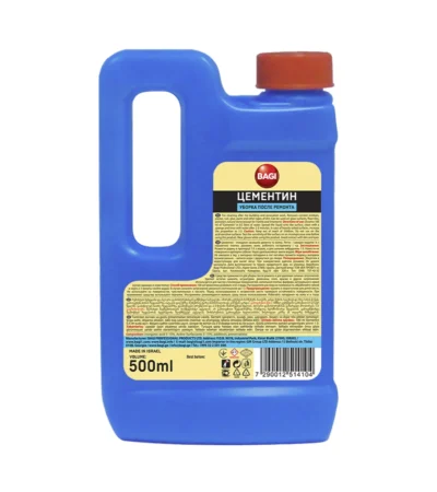 BAGI Cementin ცემენტინი რემონტის შემდეგ ლაქების მოსაშორებელი