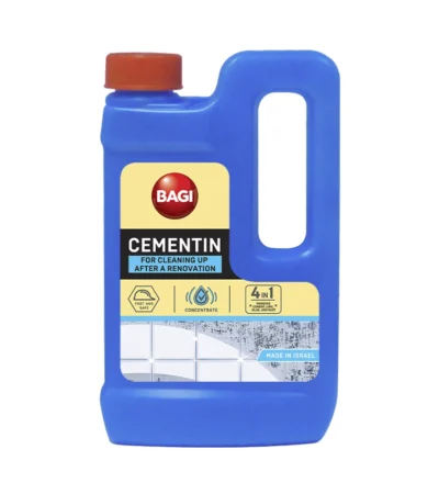 BAGI Cementin ცემენტინი რემონტის შემდეგ ლაქების მოსაშორებელი