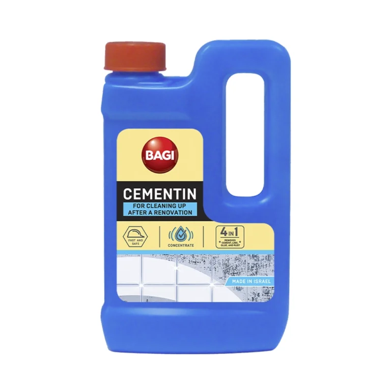 BAGI Cementin ცემენტინი რემონტის შემდეგ ლაქების მოსაშორებელი