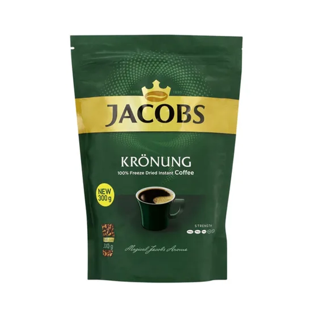 Jacobs Monarch იაკობსი ხსნადი ყავა 300გრ