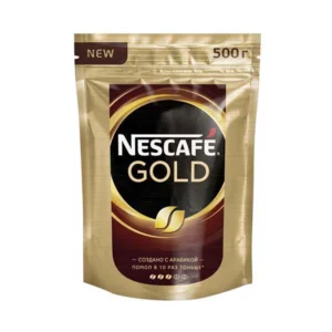 Nescafe ნესკაფე GOLD ხსნადი ყავა პაკეტში 500გრ