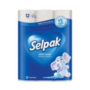 Selpak სელპაკი სამზარეულოს ხელსახოცის რულონი 3 ფენიანი