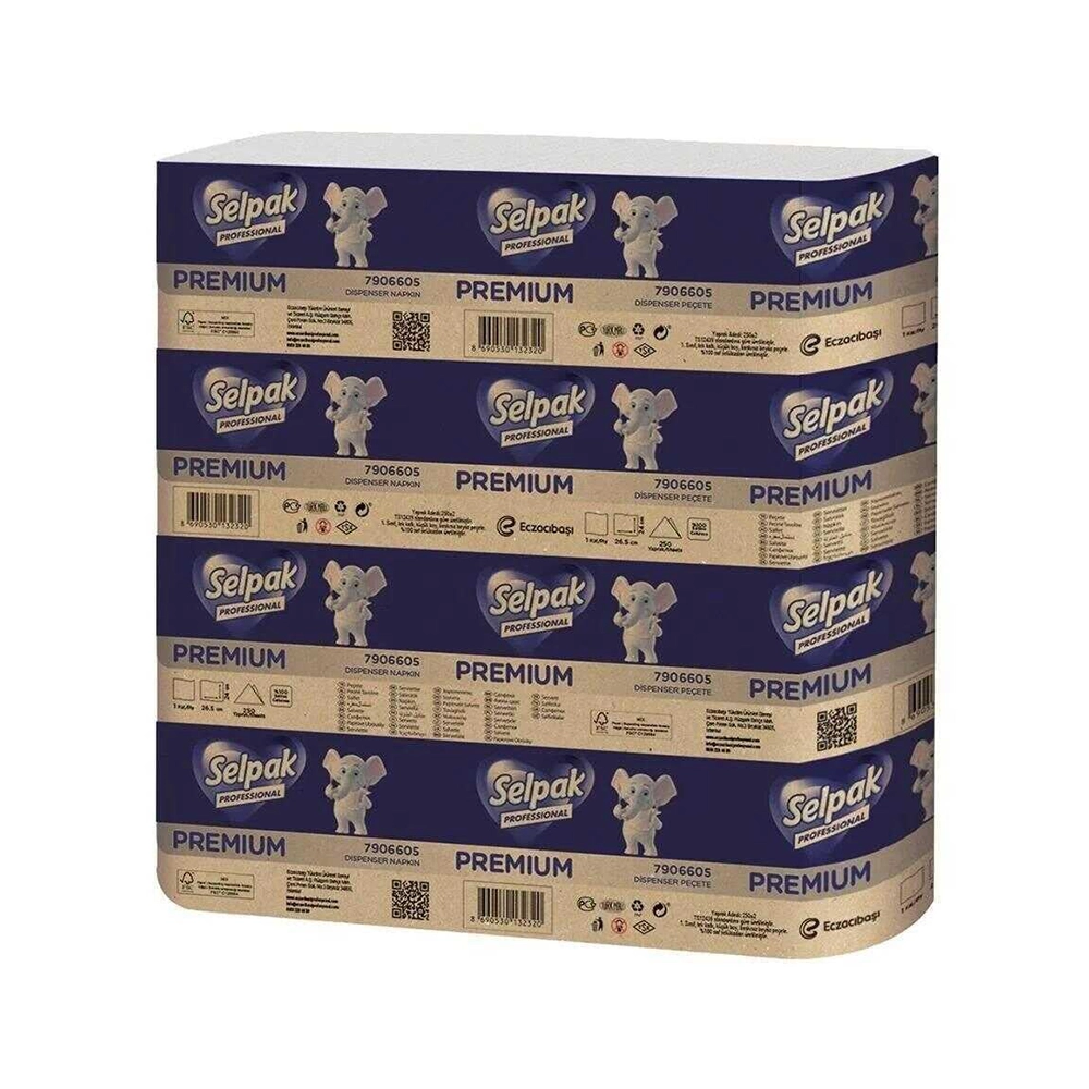 Selpak Professional სელპაკი მაგიდის დისპენსერის ხელსახოცი